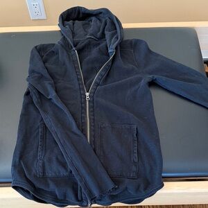 ATM Anthony Thomas Melillo Black Hoodie Jacket